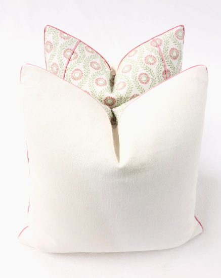 Colefax & Fowler - Swift in Pink/Green