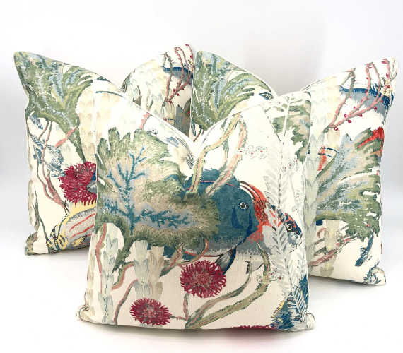 Cowtan & Tout - Maralago in Multi/Cream