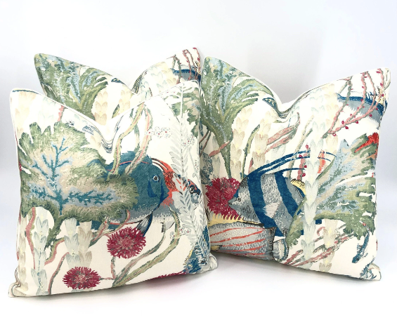 Cowtan & Tout - Maralago in Multi/Cream