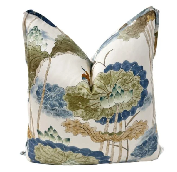 Cowtan & Tout - Treasure Flower in Blue/Celadon/Ivory