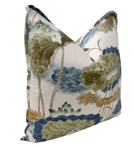 Cowtan & Tout - Treasure Flower in Blue/Celadon/Ivory