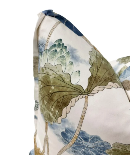 Cowtan & Tout - Treasure Flower in Blue/Celadon/Ivory