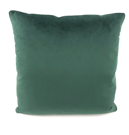 Green Plush Velvet - Pillow Cover Decorative High End Pillow Covers