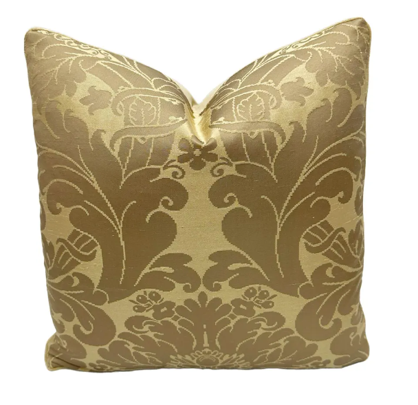 Scalamandre - Georgian Silk & Linen in Gold Glamour