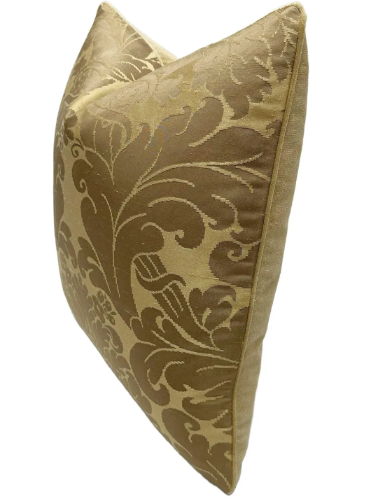 Scalamandre - Georgian Silk & Linen in Gold Glamour