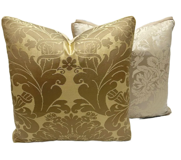 Scalamandre - Georgian Silk & Linen in Gold Glamour