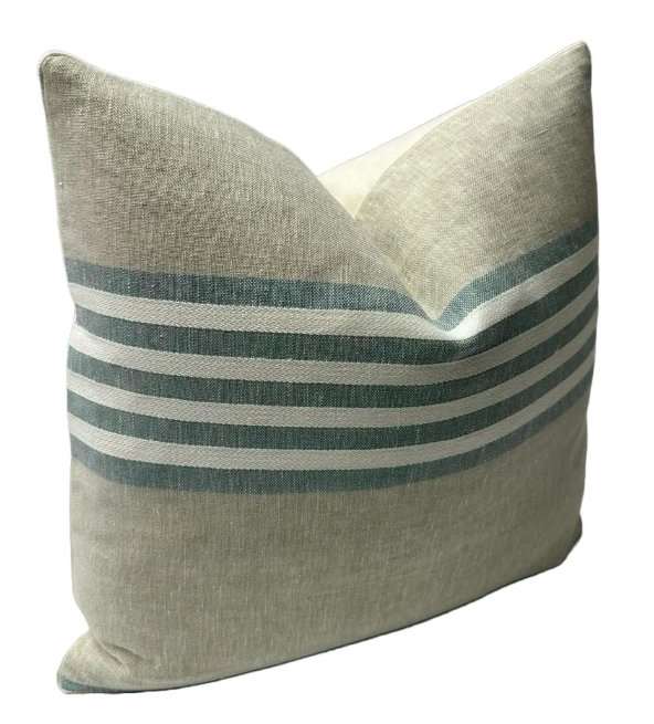 Cowtan & Tout - Seacliff Stripe in Teal