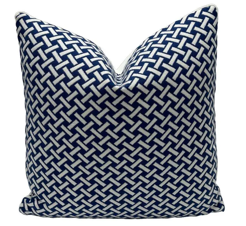 Thibaut - Portico in Marine Blue