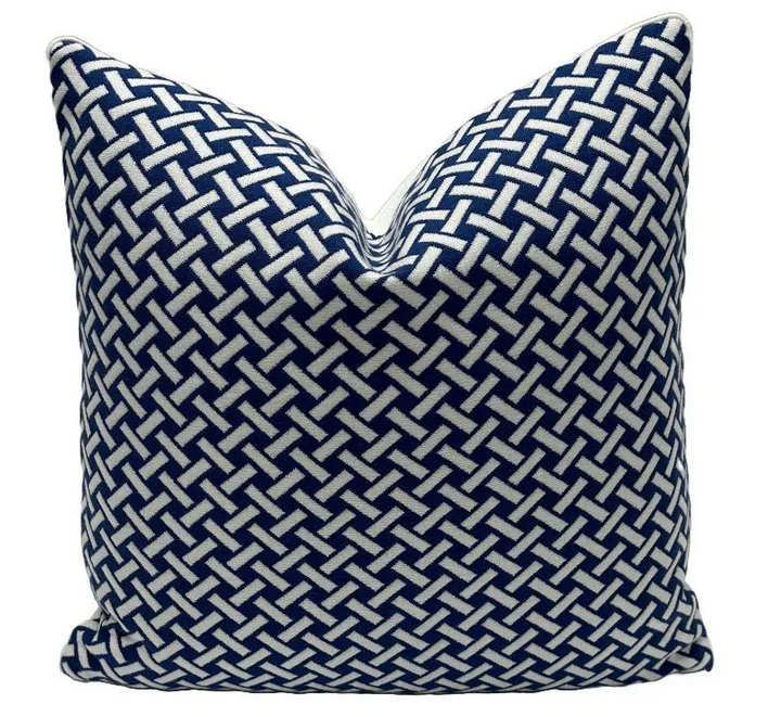 Thibaut - Portico in Marine Blue
