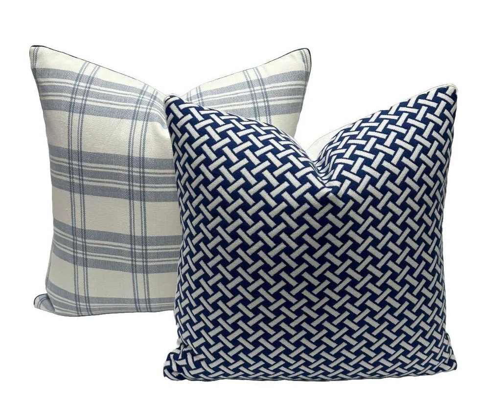 Thibaut - Portico in Marine Blue