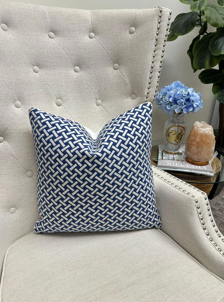 Thibaut - Portico in Marine Blue