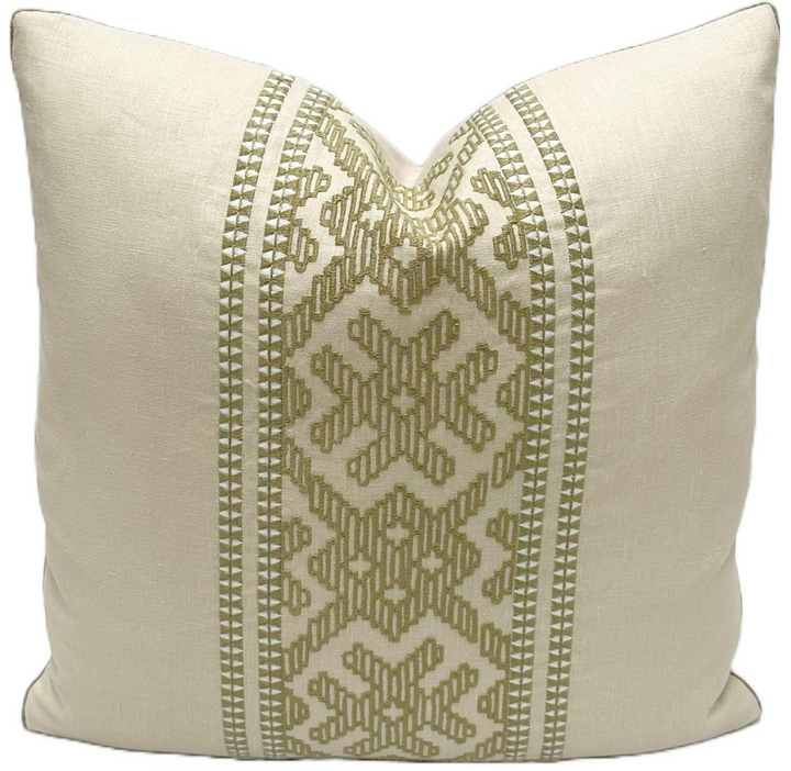 Cowtan & Tout - Florence in Beige/Olive