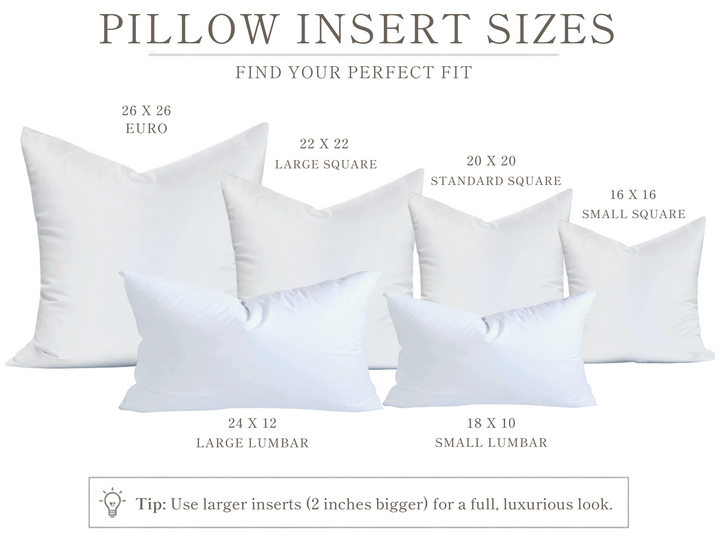 50/50 Feather/Down Blend - Pillow Inserts
