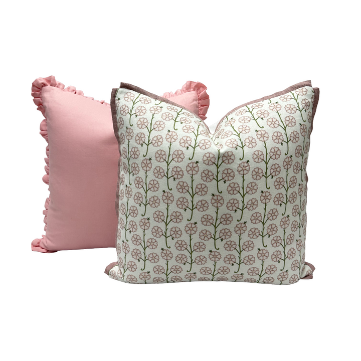 Schumacher - Gardenia in Rose