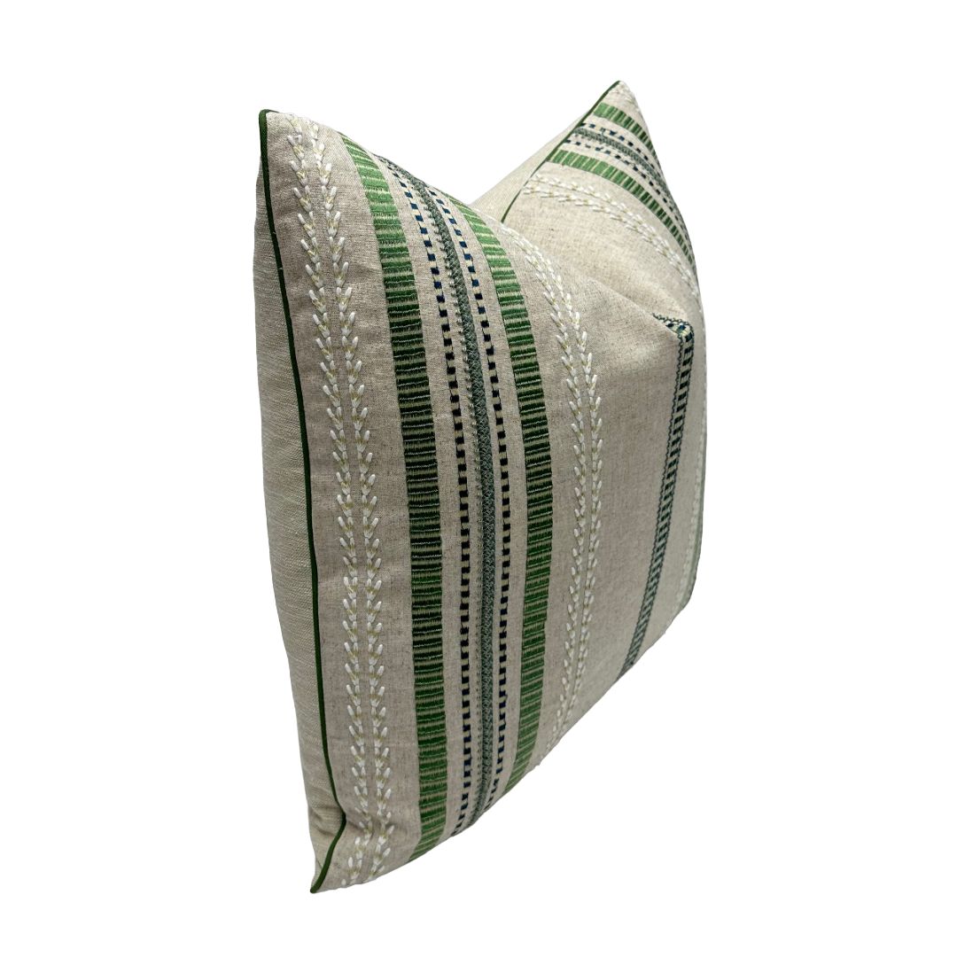 Lee Jofa - Nautique Emb in Green/Blue