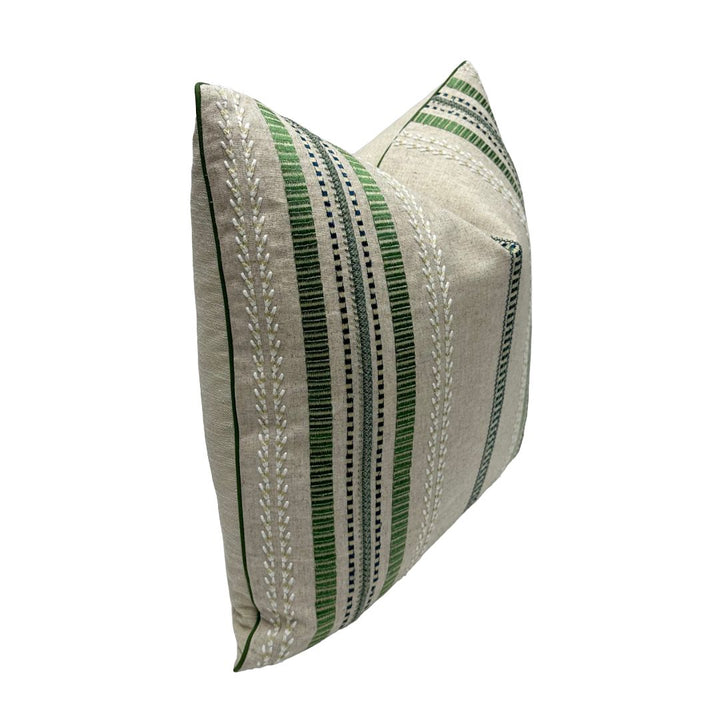 Lee Jofa - Nautique Emb in Green/Blue