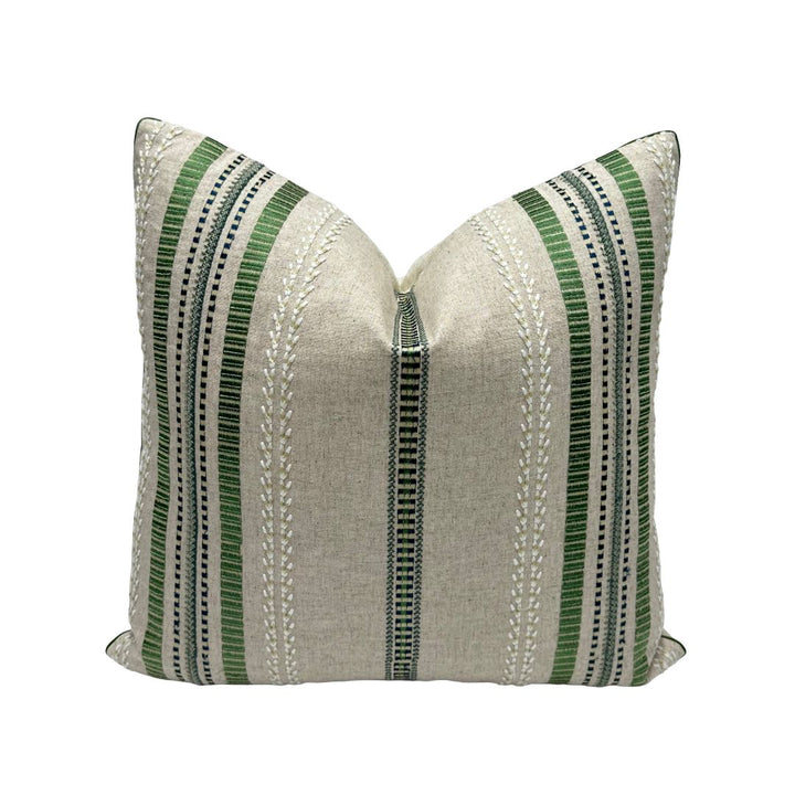 Lee Jofa - Nautique Emb in Green/Blue