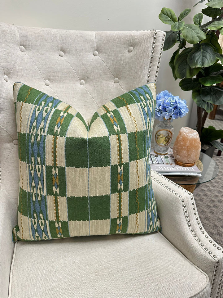 Christopher Farr - Chubby Check in Green