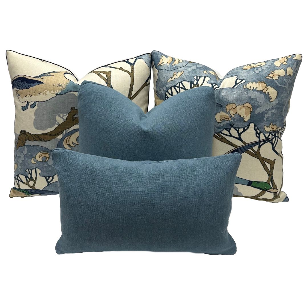 Lee Jofa - Flying Ducks in Blue