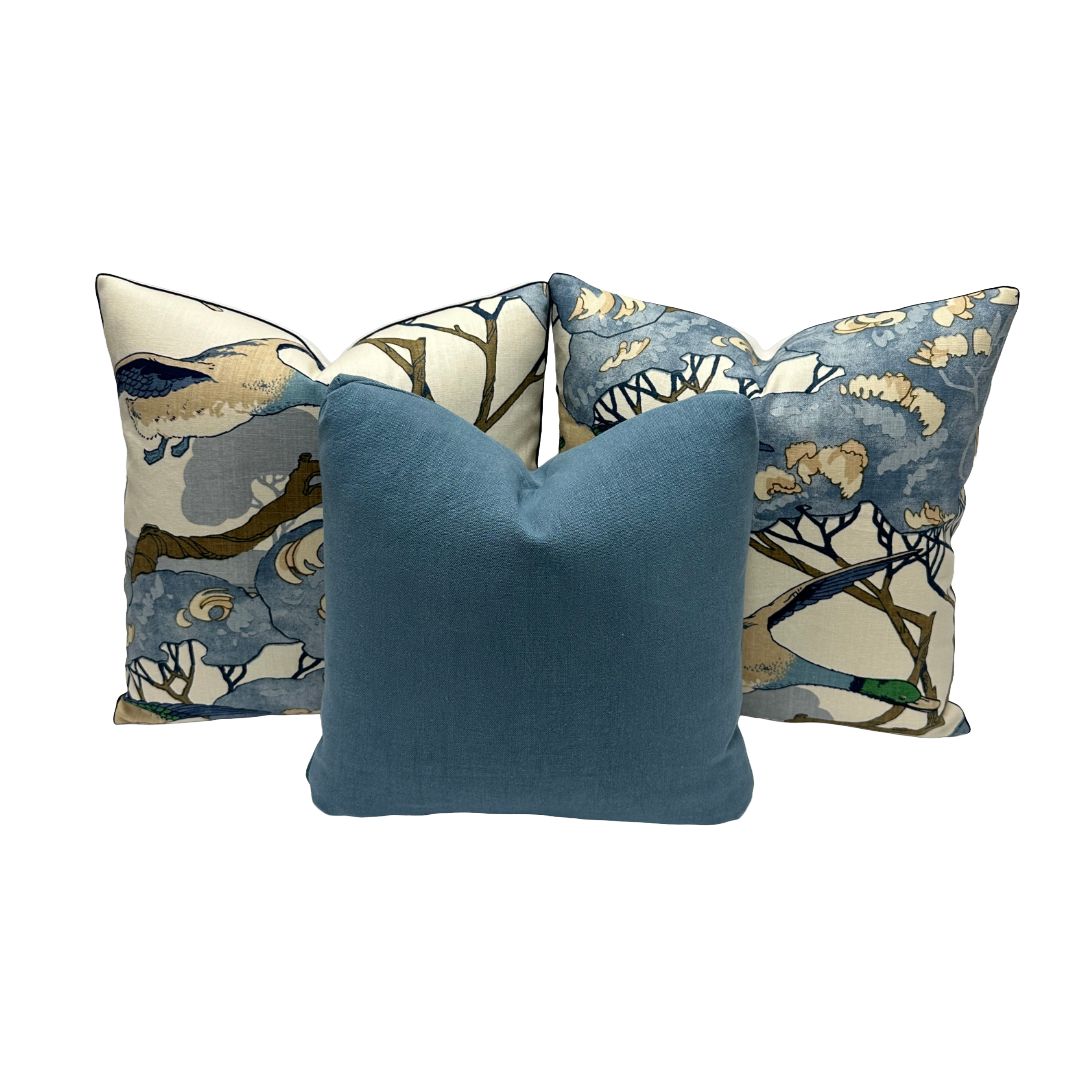 Lee Jofa - Flying Ducks in Blue