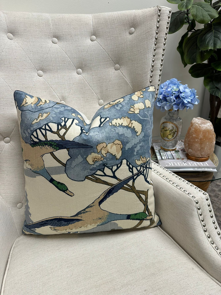 Lee Jofa - Flying Ducks in Blue