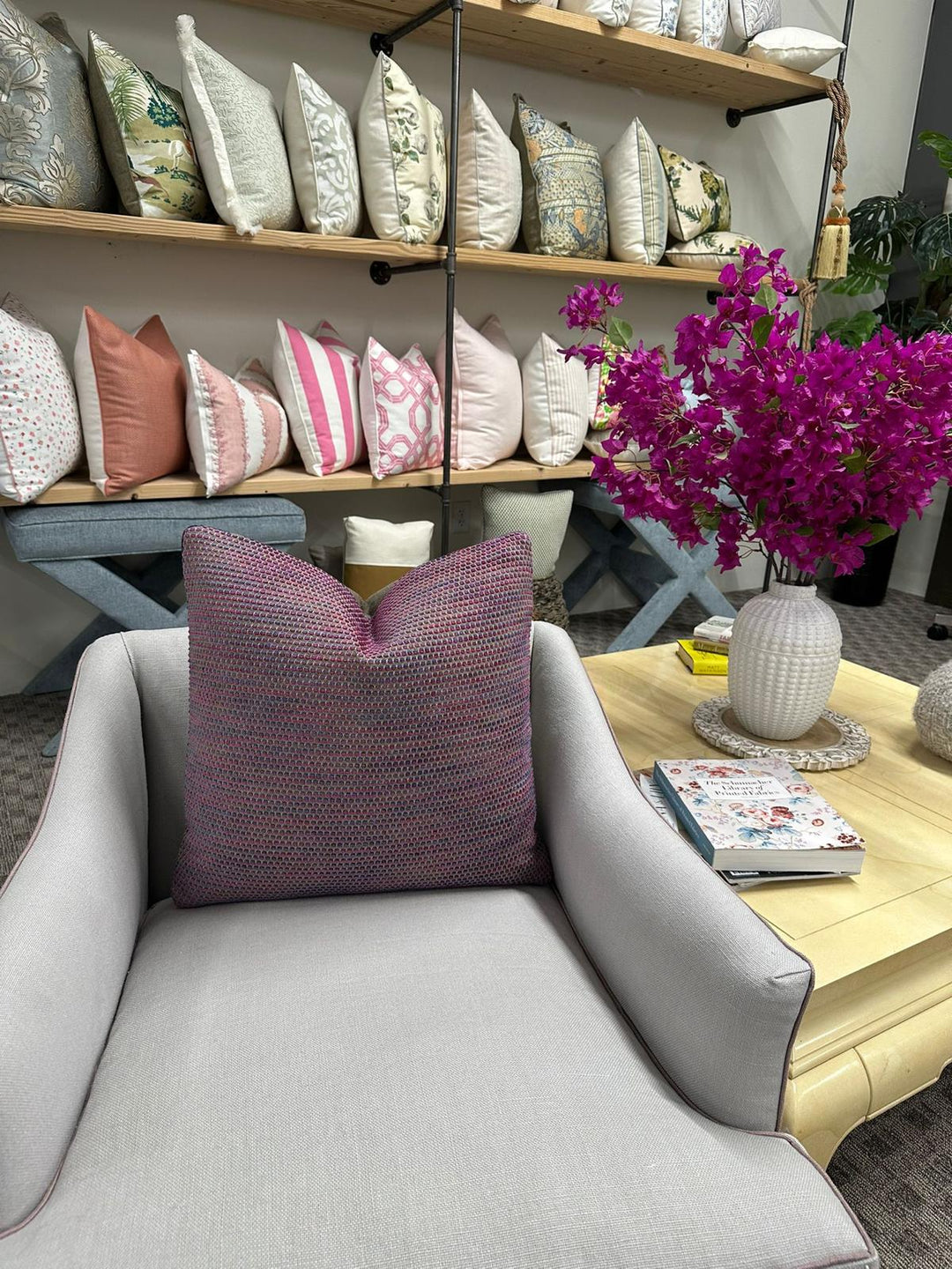 Osborne & Little - Dots in Pink/Violet