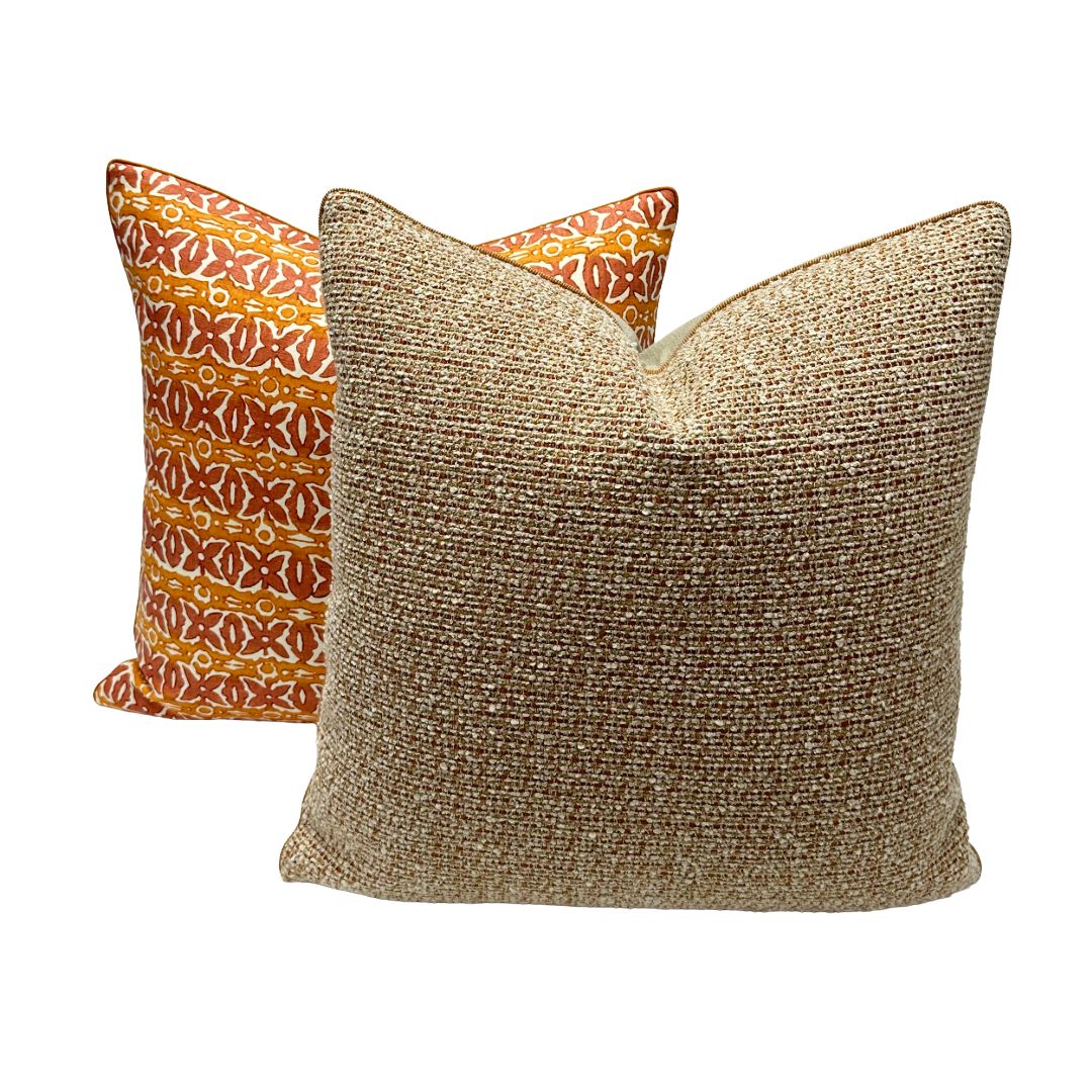 Calvin Fabrics - Bayside Boucle in Sunset