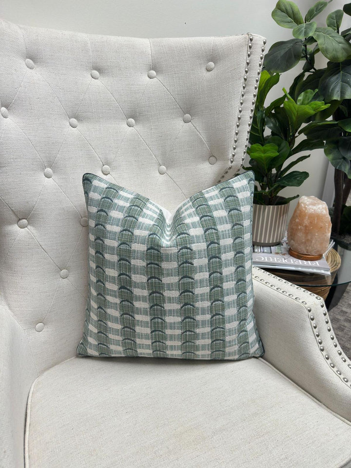 Rebecca Atwood - Crescent Plaid in Green