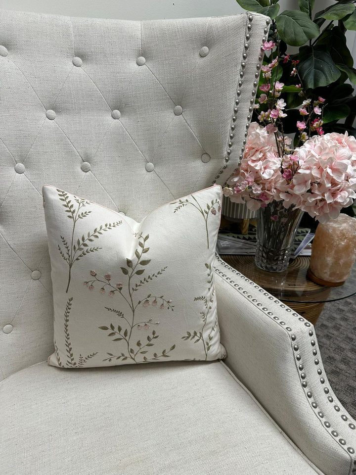 Schumacher - Cynthia Embroidery in Natural
