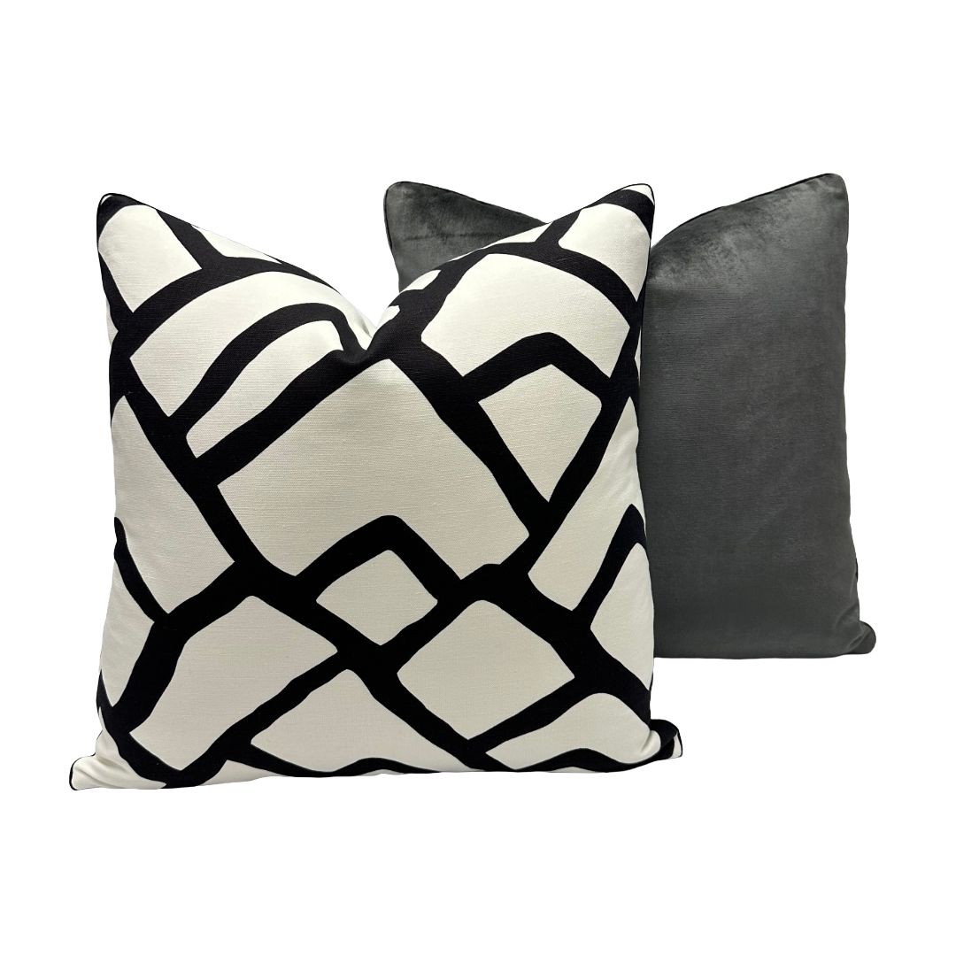 Schumacher - Zimba in Charcoal