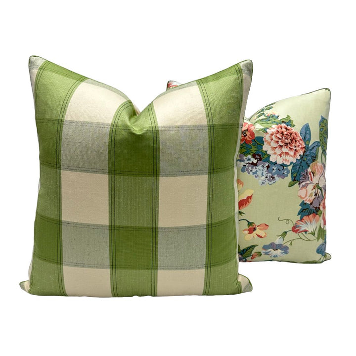 Estate Windowpane in Leaf Green