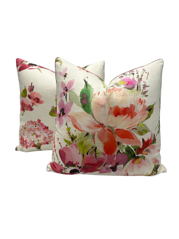 Carleton V - Checkitout in Salmon/Pink