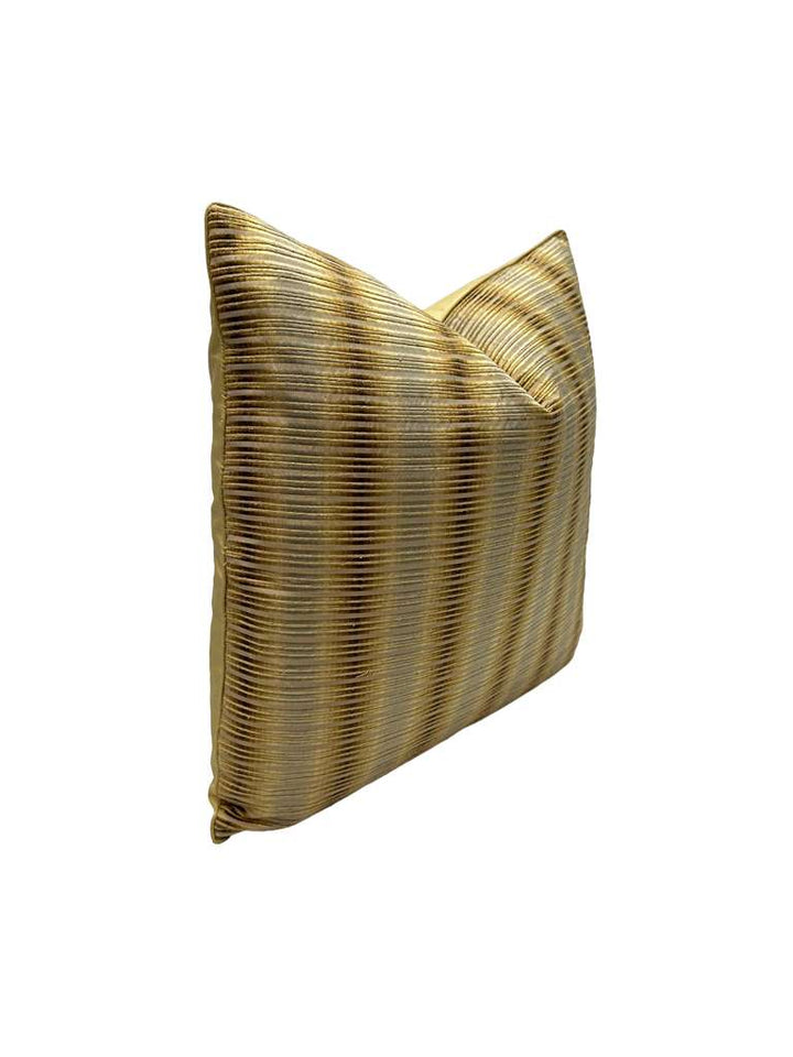 Silk Weave Stripe in Antique Gold