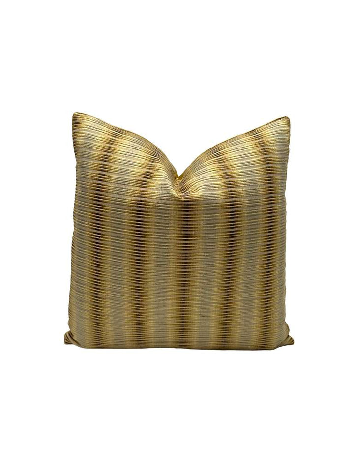 Silk Weave Stripe in Antique Gold