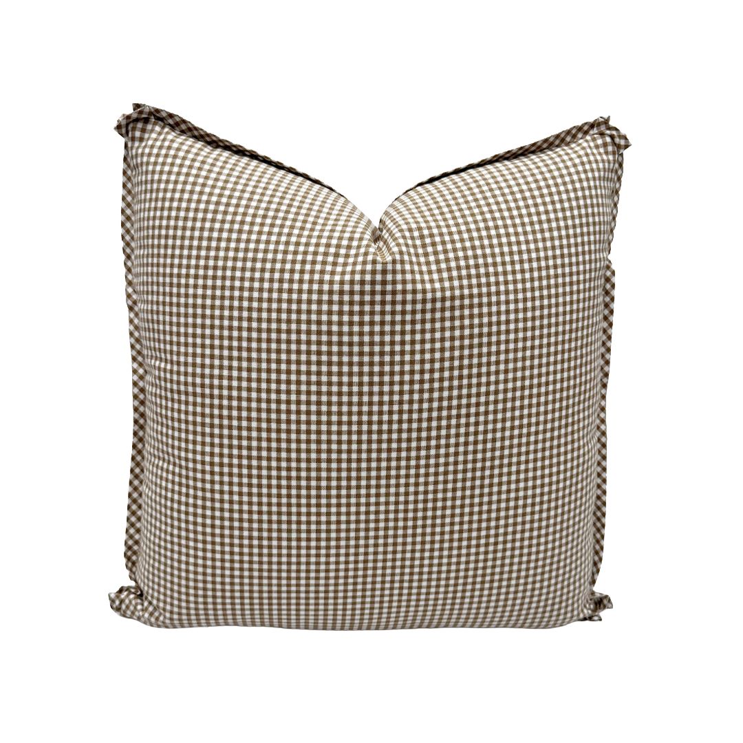 Farmhouse Gingham – Mocha