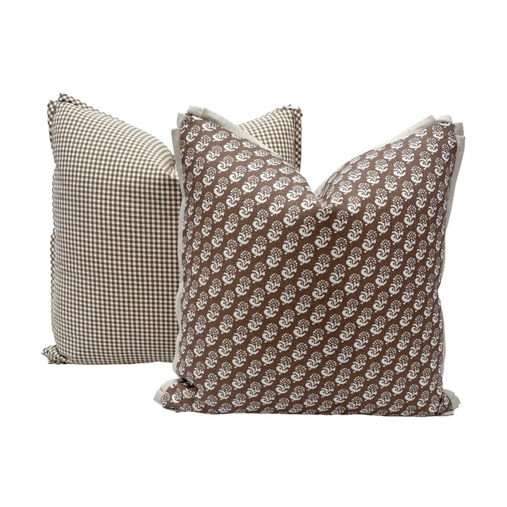 Farmhouse Gingham – Mocha