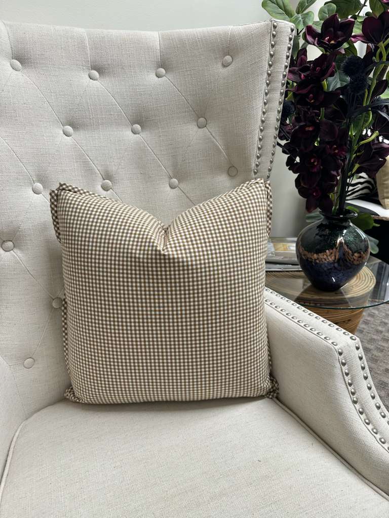 Farmhouse Gingham – Mocha