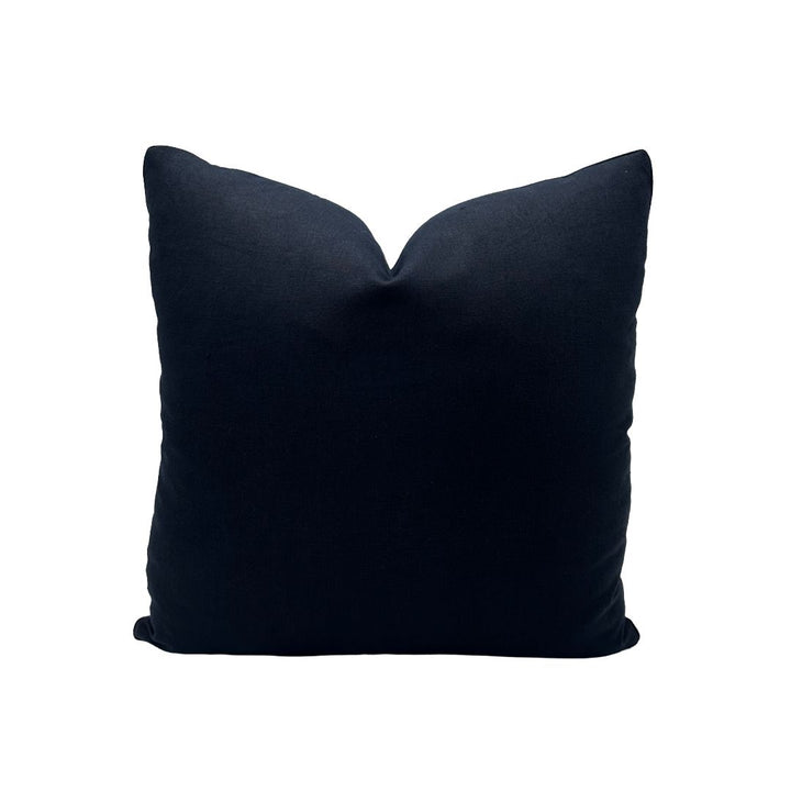 Plain Linen in Deep Navy