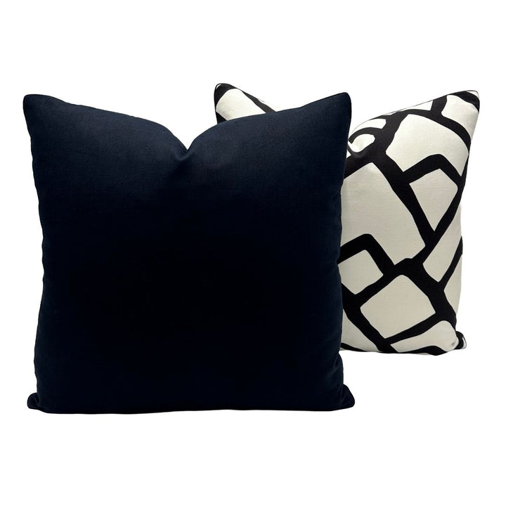 Plain Linen in Deep Navy