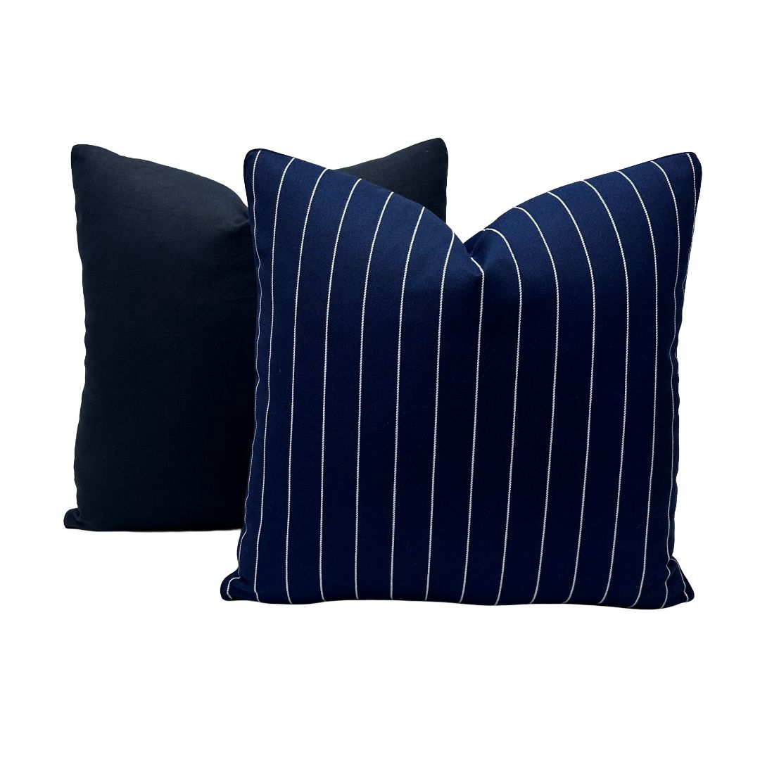 Plain Linen in Deep Navy