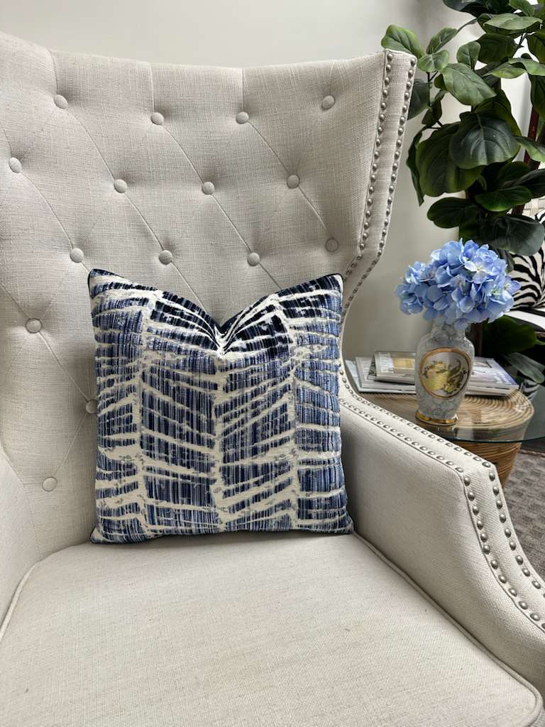 Brunschwig & Fils - Chaumont Velvet in Blue