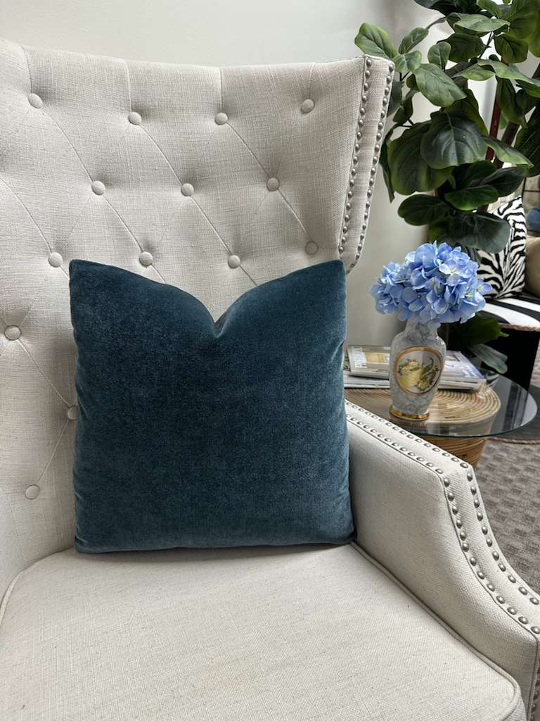 Roger & Goffigon - Silk Mohair Velvet in Cayuga