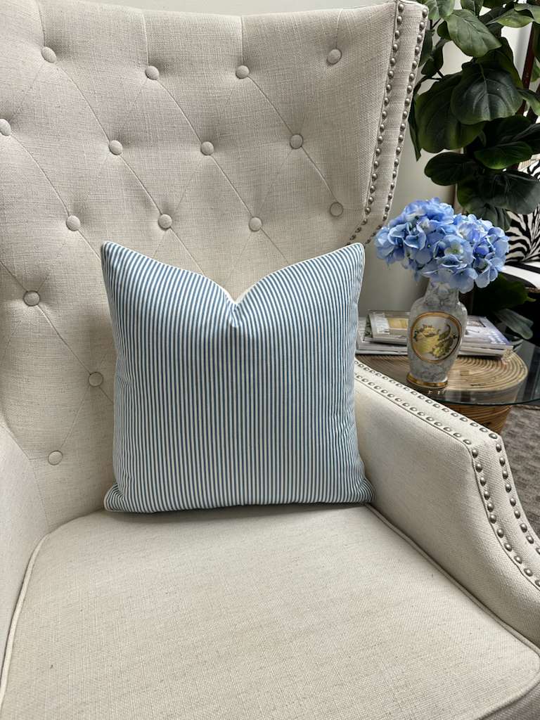 Sailcloth Stripe in Chambray