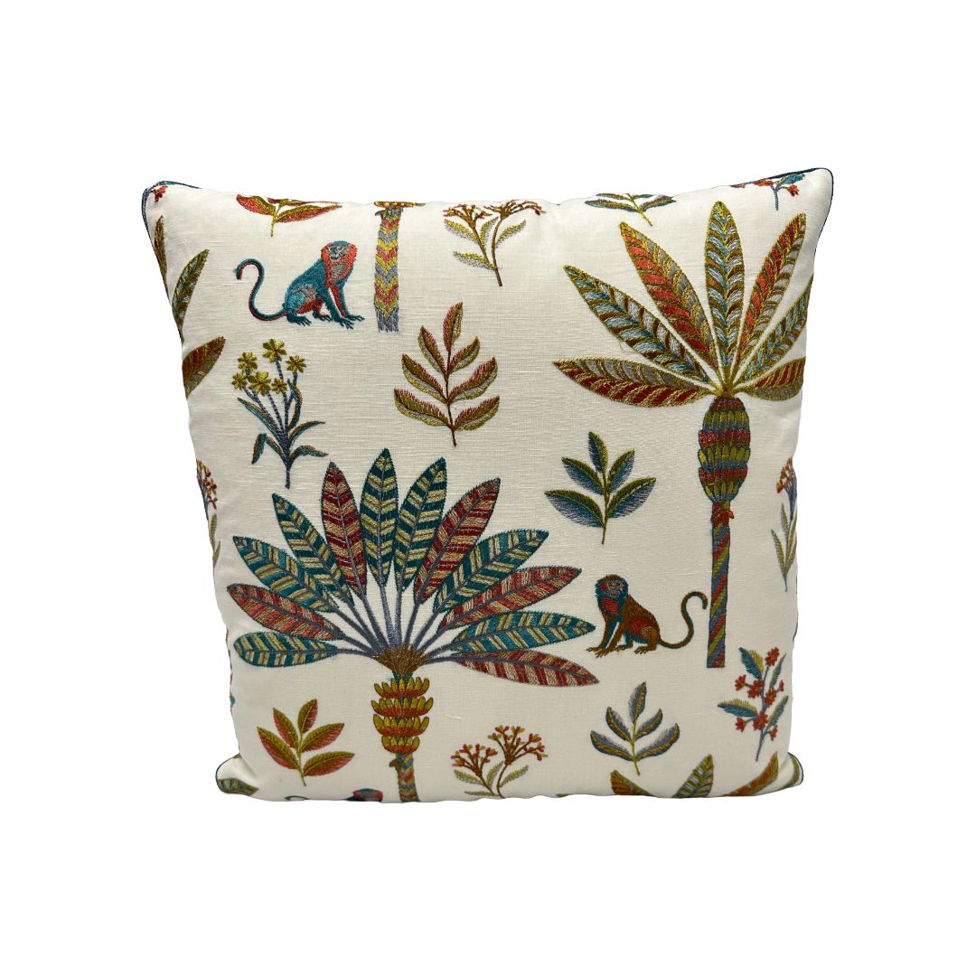 Colefax & Fowler - Zanzibar in Multi - Embroidery