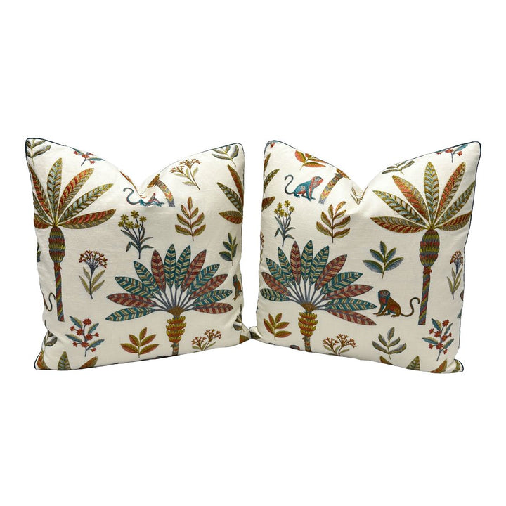 Colefax & Fowler - Zanzibar in Multi - Embroidery