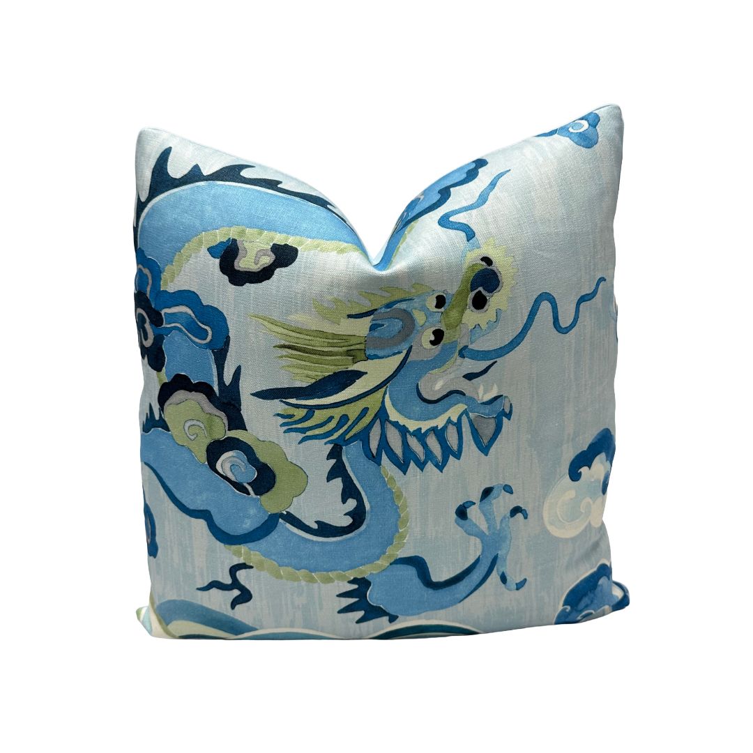 Carleton V - Puff in Blue/Green