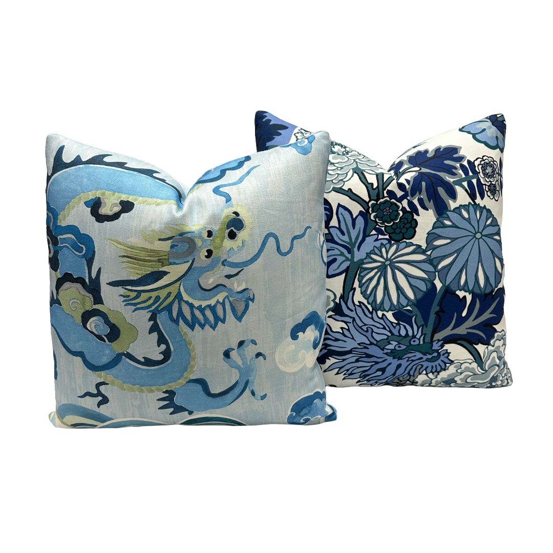Carleton V - Puff in Blue/Green