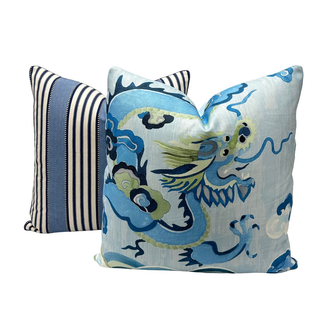 Carleton V - Puff in Blue/Green