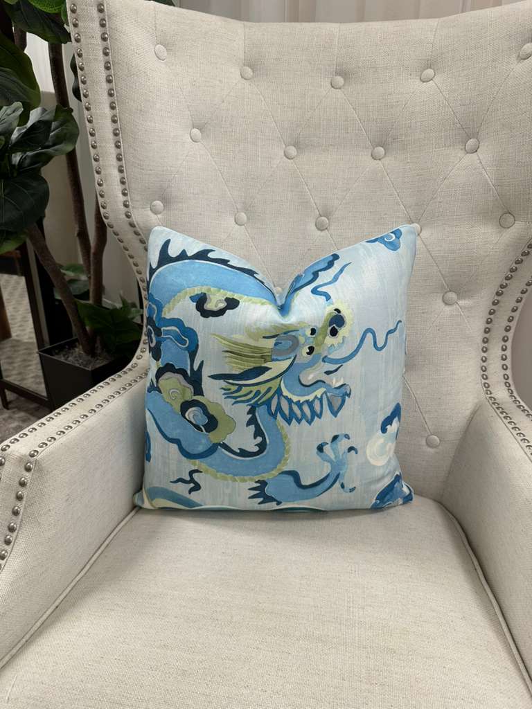 Carleton V - Puff in Blue/Green