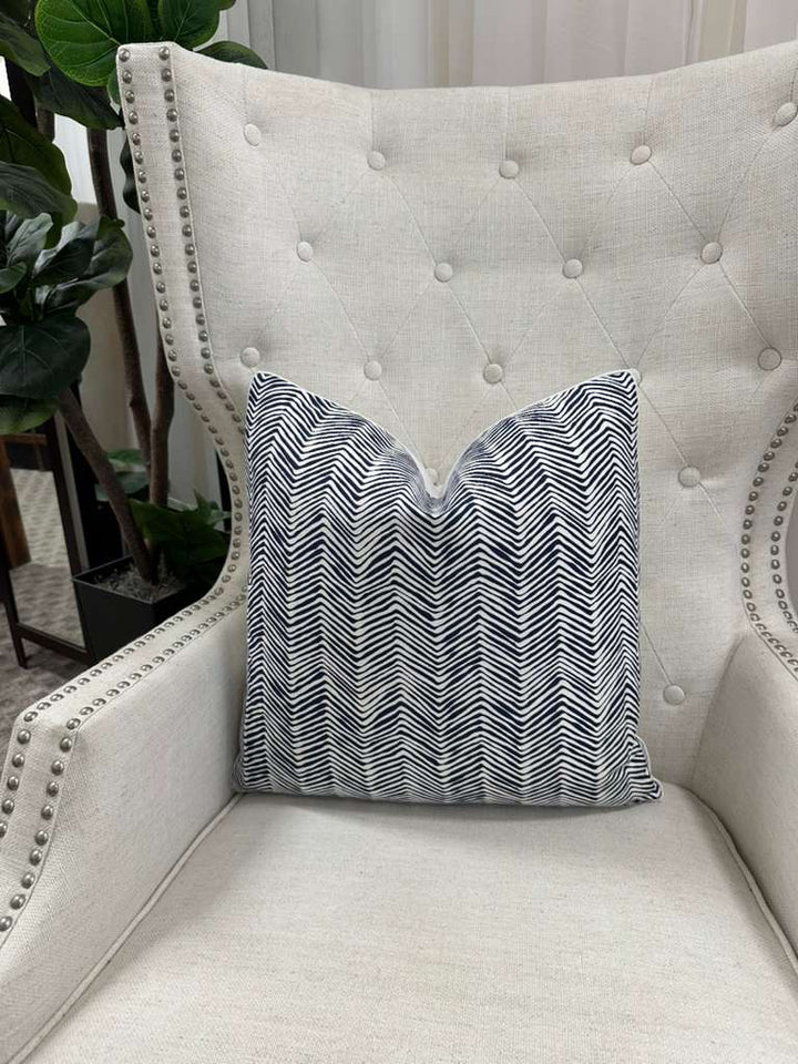 Quadrille - Petite Zig Zag in Navy